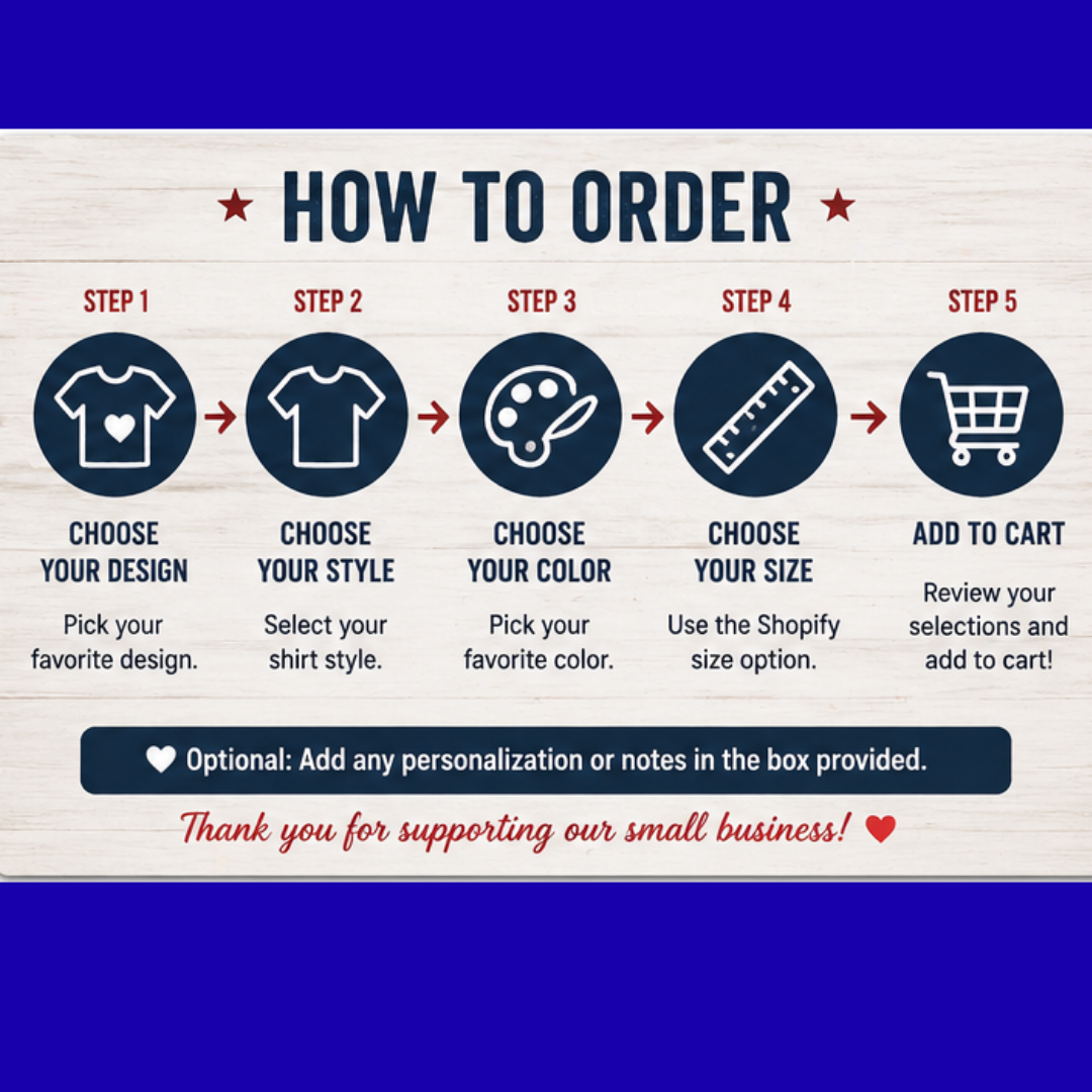 Celebrate America- Patriotic Apparel