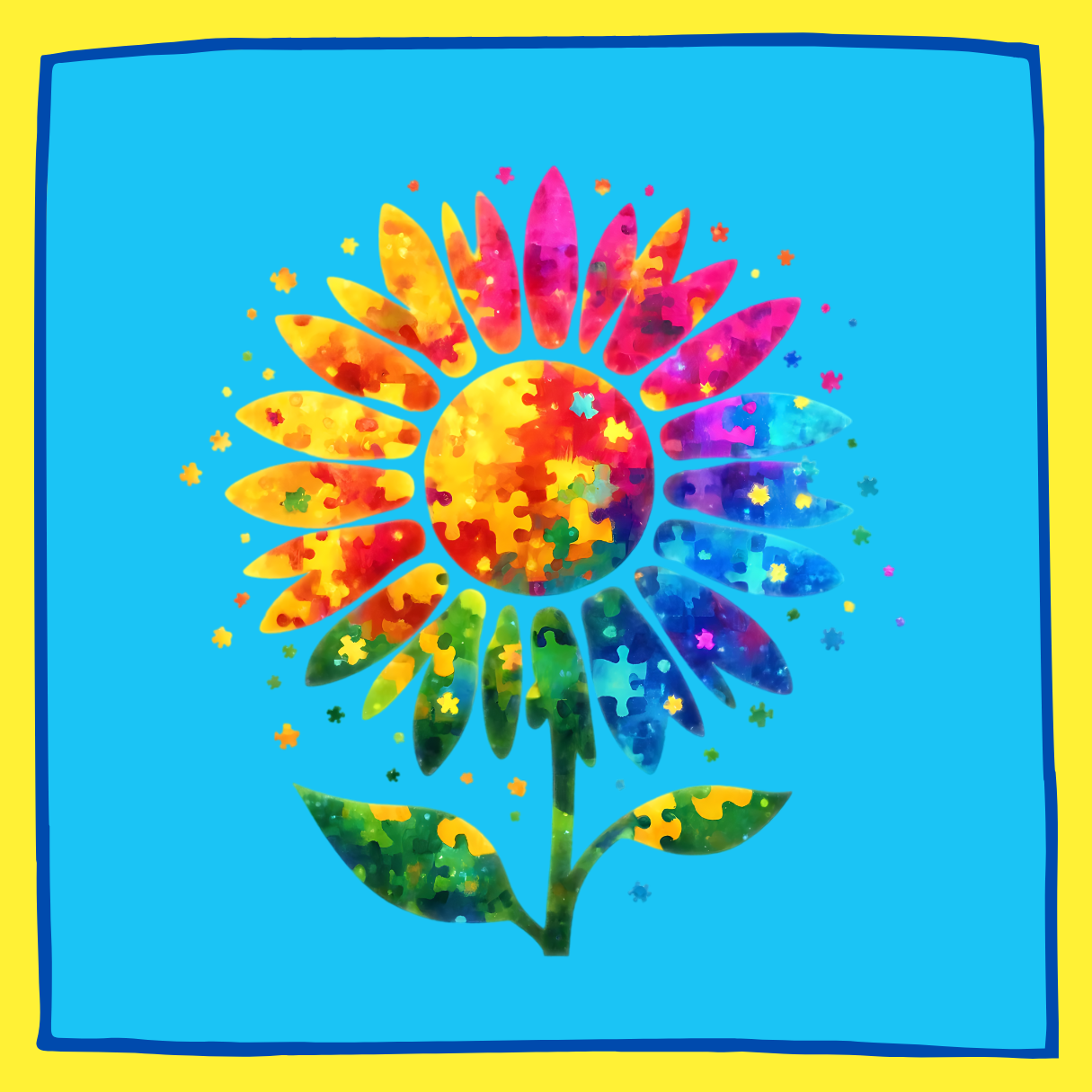 Autism flower TShirt