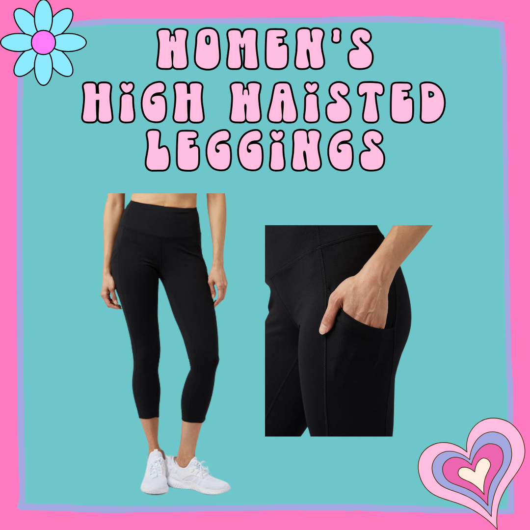 Women's Workout Leggings with pocket- Let’s Dance