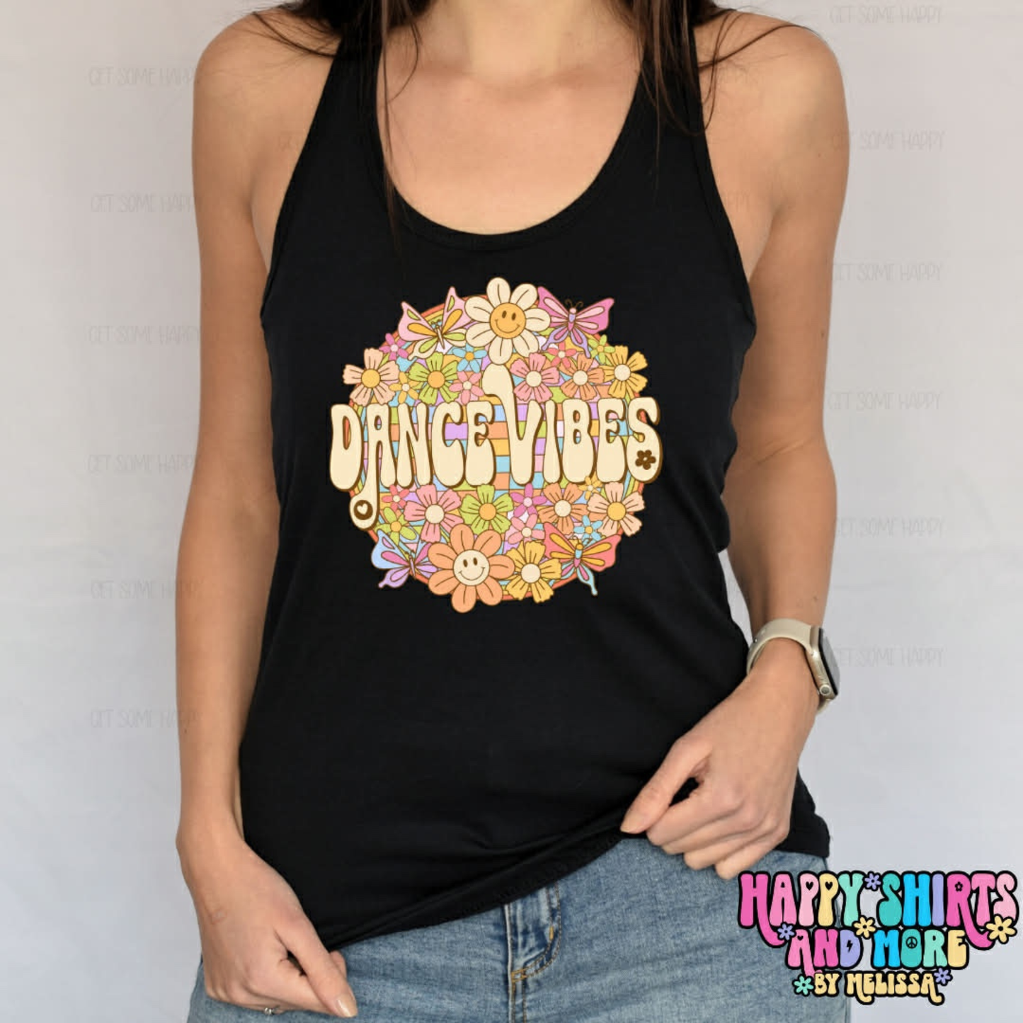 Groovy Floral Dance Vibes - TShirt, Tank or Hoodie