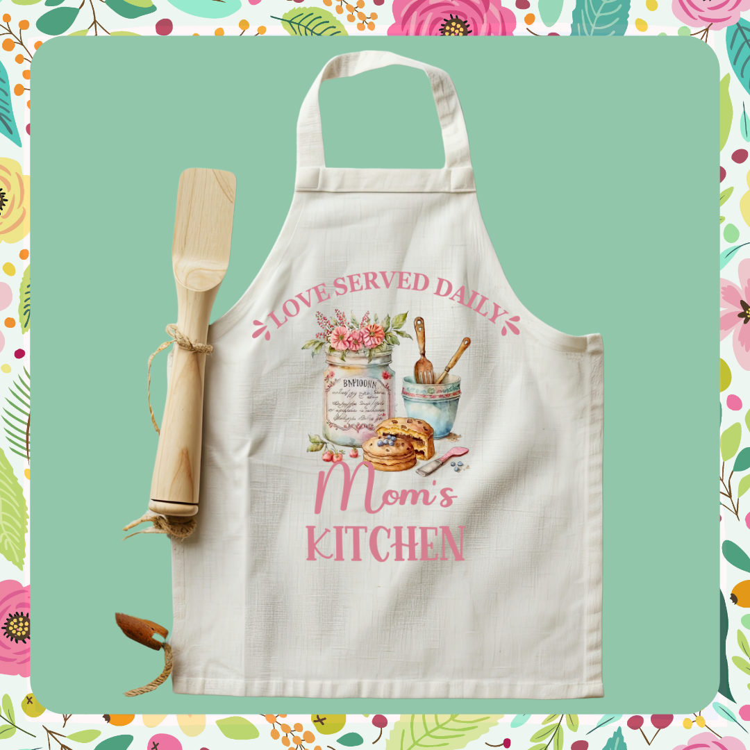 Adult Custom Apron for cooking or crafts