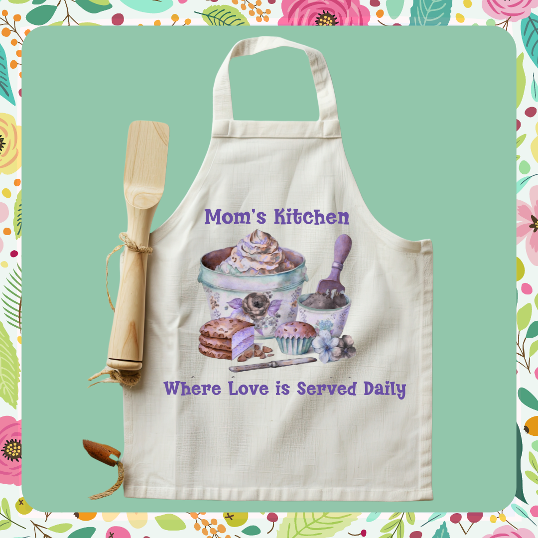 Adult Custom Apron for cooking or crafts