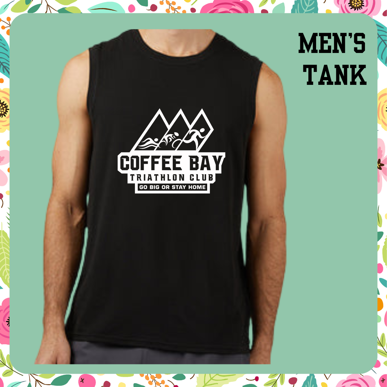 Coffee Bay Triathlon Club Men's Cooling Tank Top