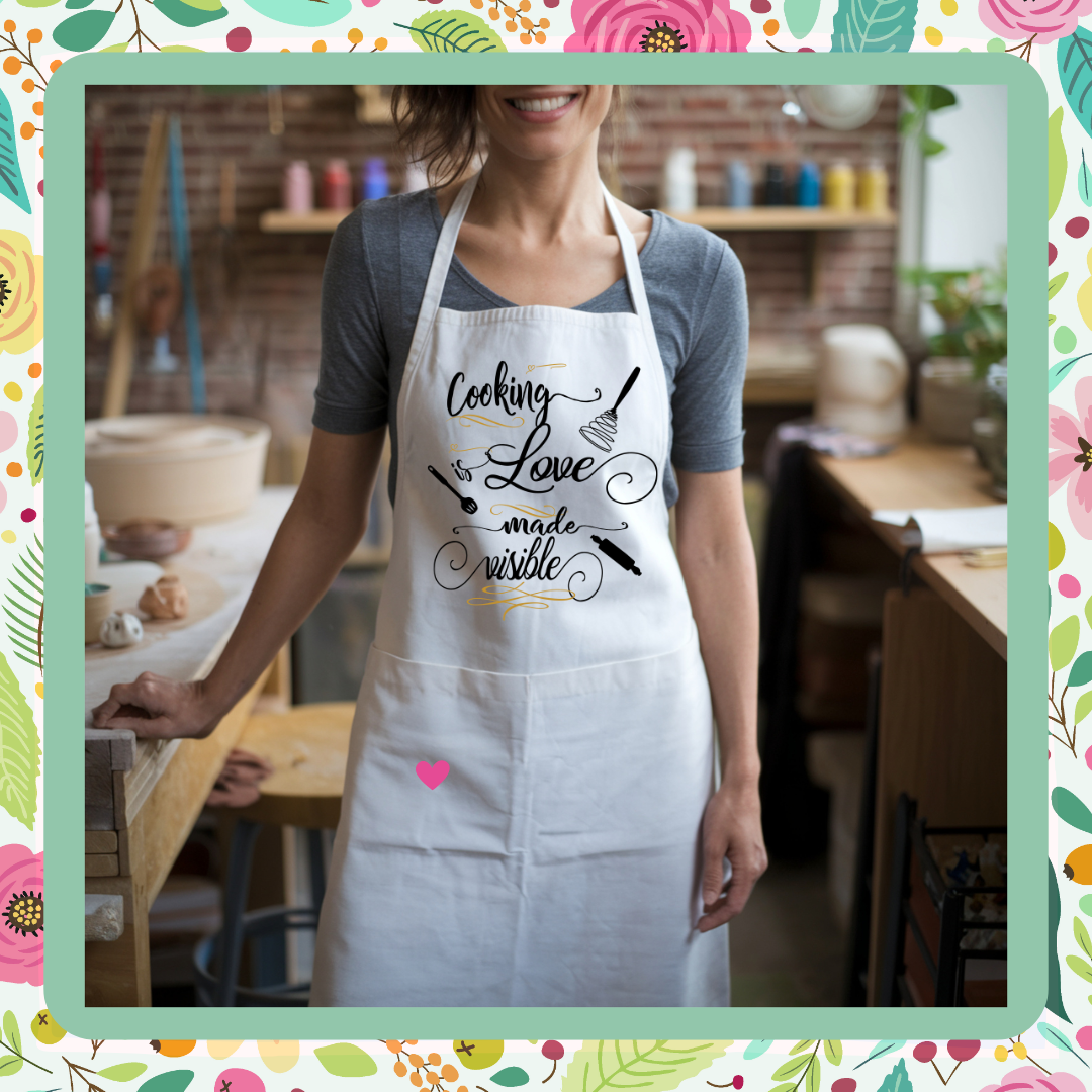 Adult Custom Apron for cooking or crafts