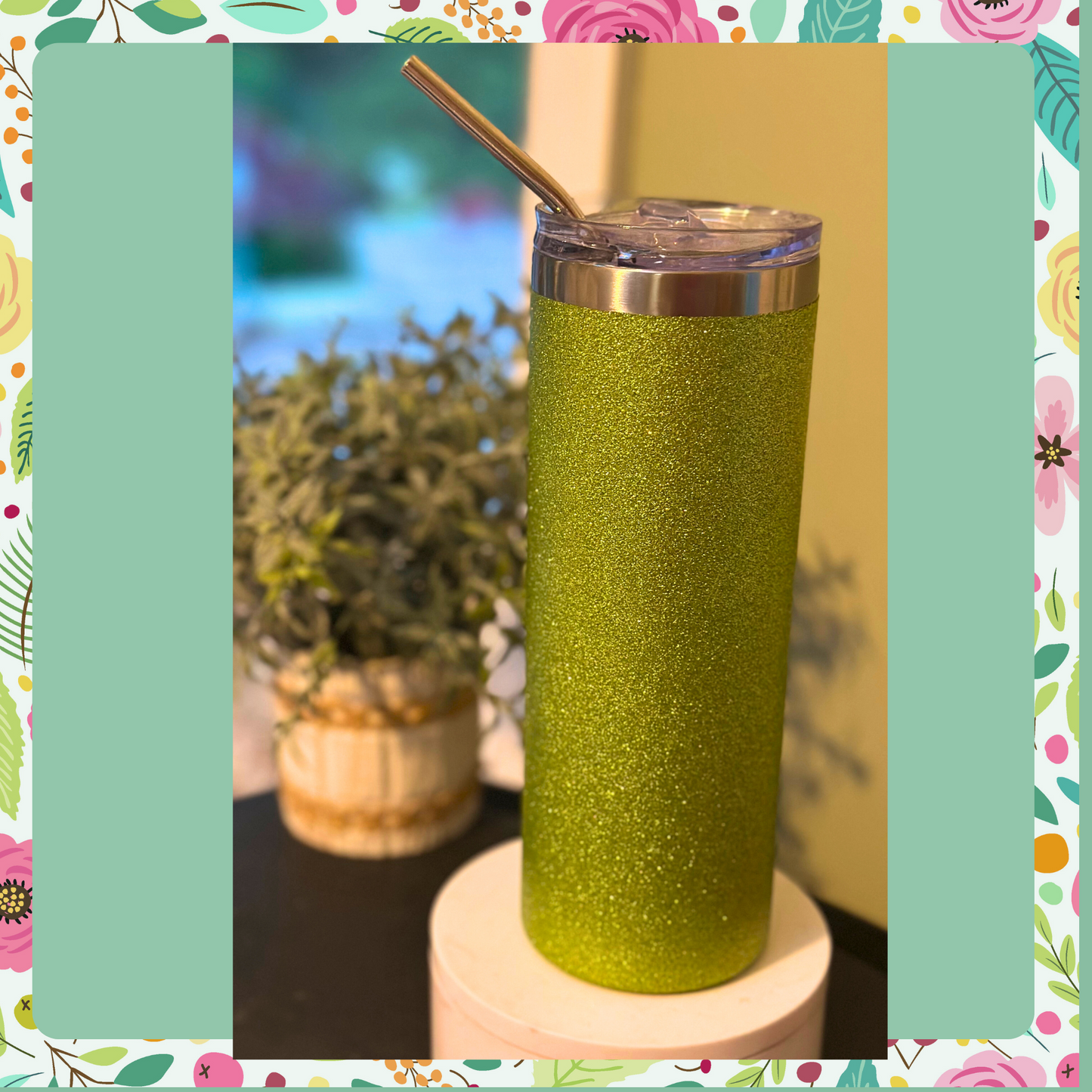 🥤20 oz Insulated Glitter Tumbler – Spirit Collection