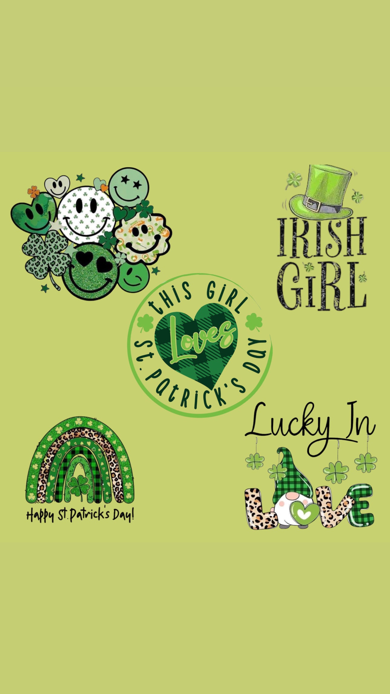 20 oz. Green glitter or shimmer tumbler