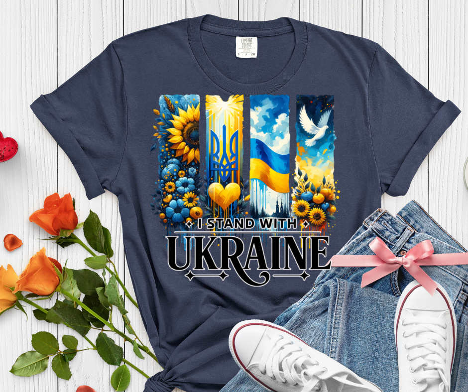 Peace for Ukraine tshirt or tank top