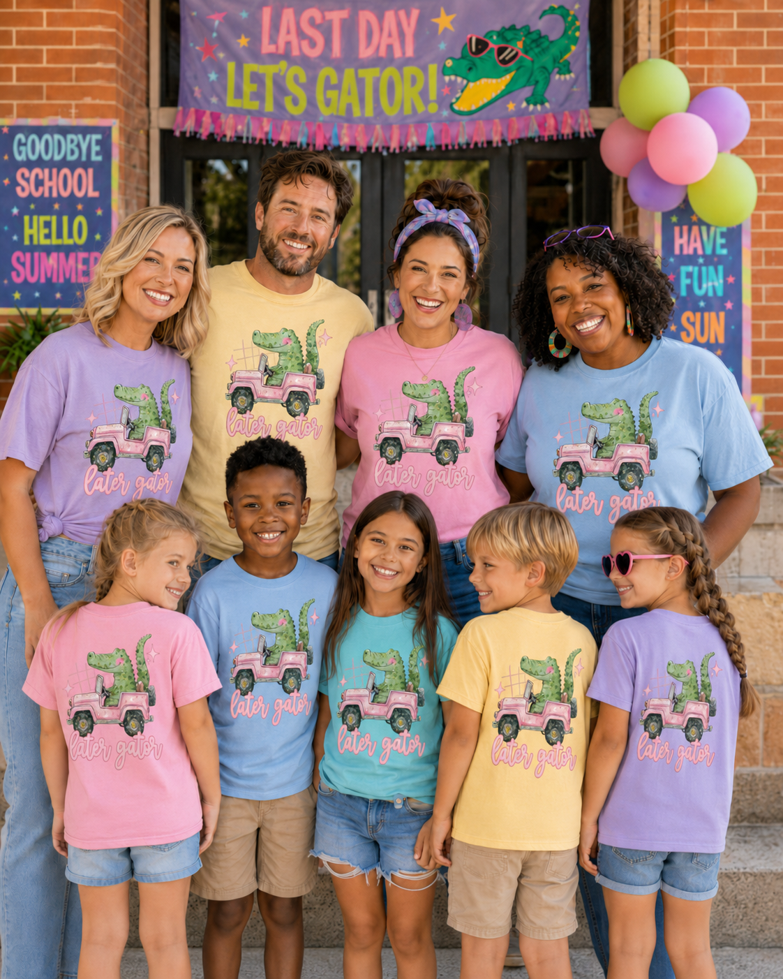 Later Gator End of School Year Shirt and Gifts