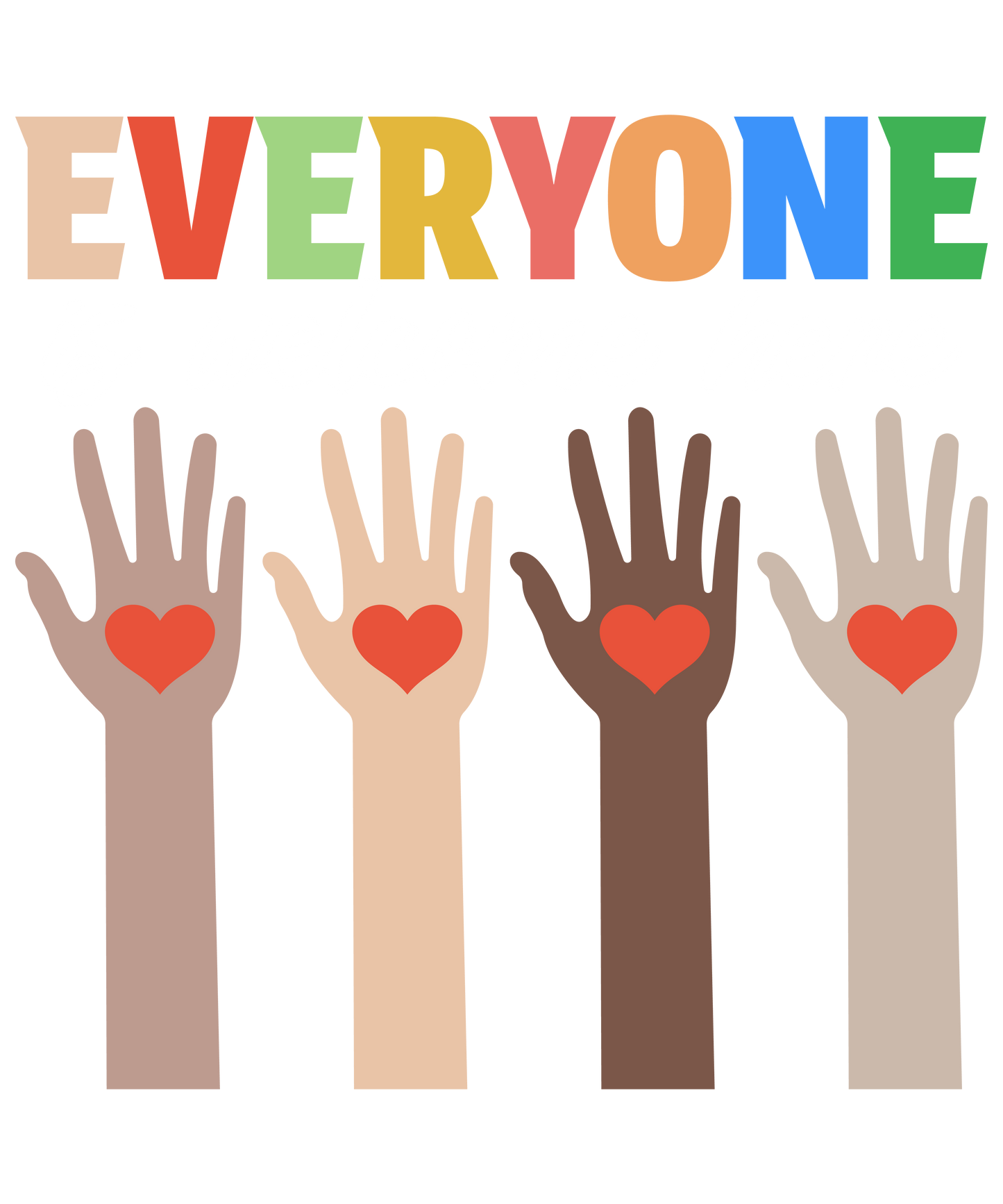 Everyone is Welcome Here Unisex T Shirt