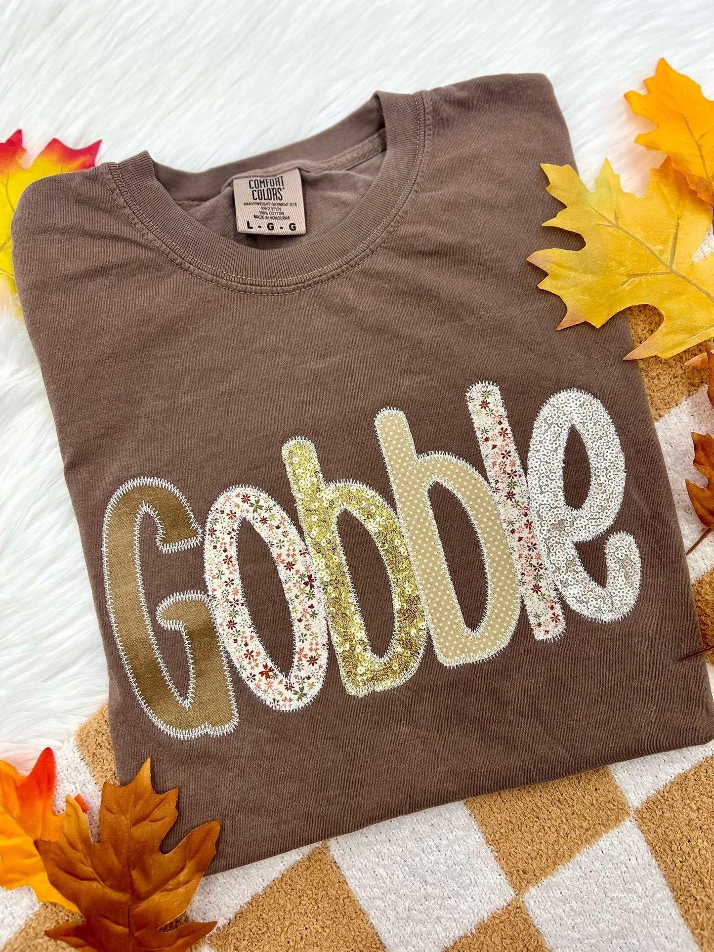 Season of Gratitude Premium Embroidered Comfort Colors TShirt