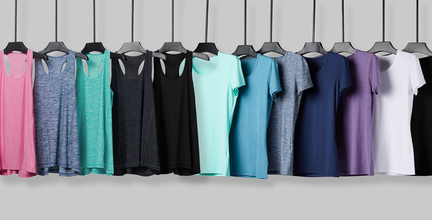 Women's Cooling Fitted Scoop Neck T Shirt
