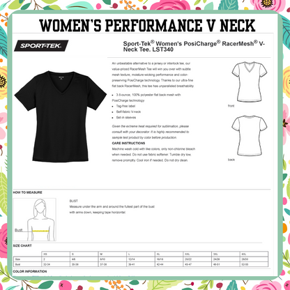 Coffee Bay Triathlon Club Women's Performance  V Neck T-Shirt