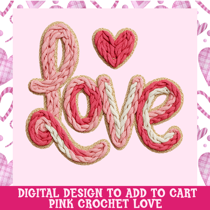 Design only-XOXO Crochet Love