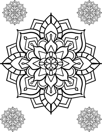 Mandala Coloring Pages