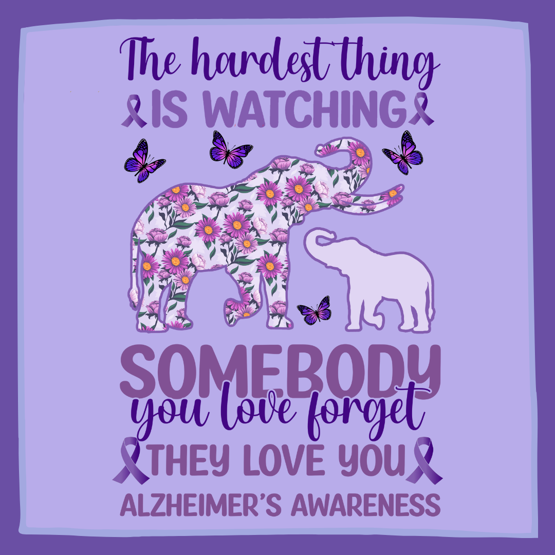 Hardest Thing is watching somebody you love forget