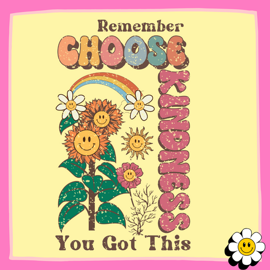 Choose Kindness Beach Washed V-Neck