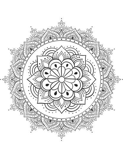 Mandala Coloring Pages