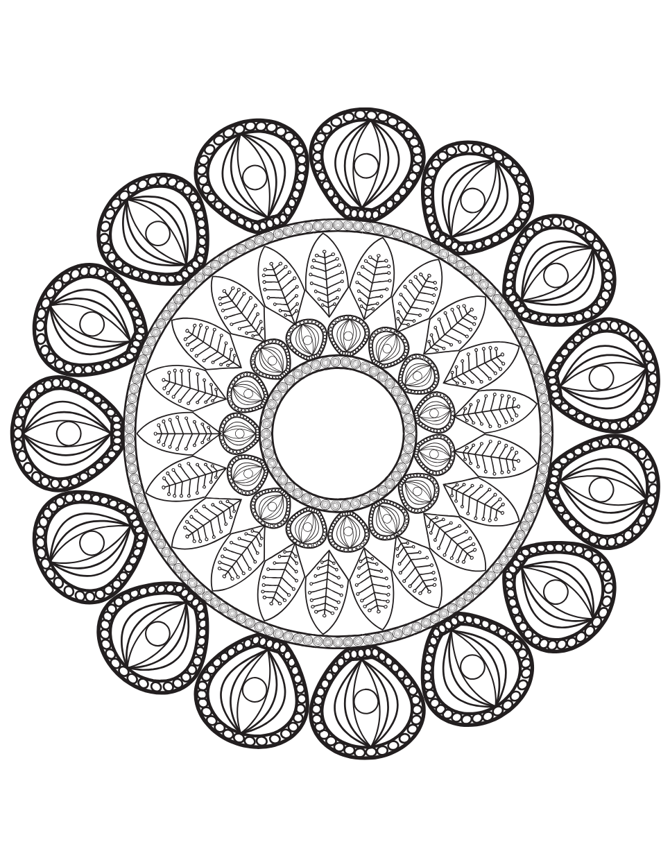 Mandala Coloring Pages