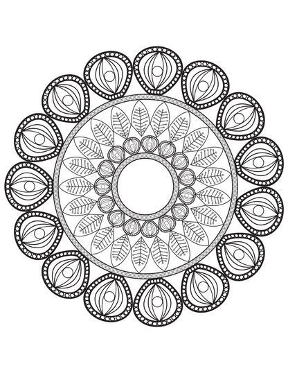 Mandala Coloring Pages