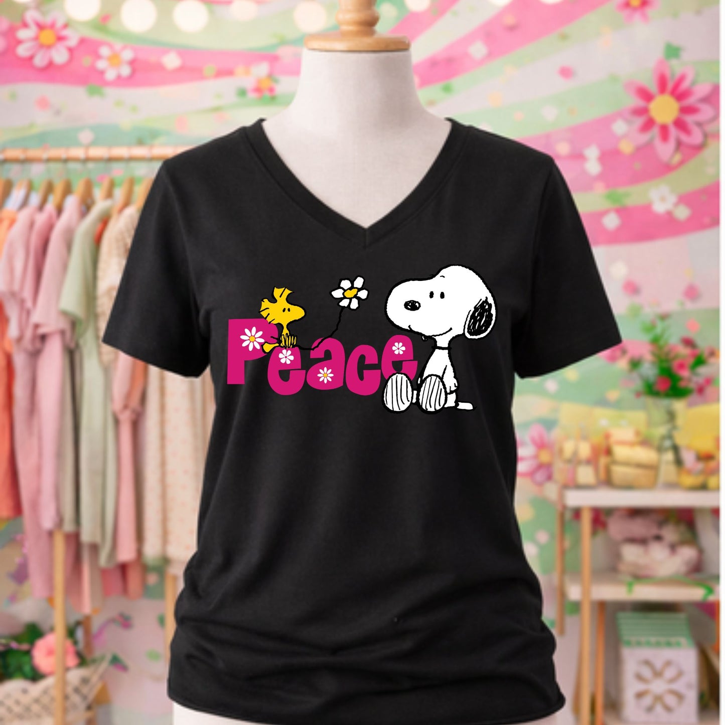 Snoopy Peace - TShirt, Tank or Hoodie