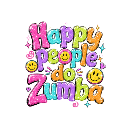 Happy People do Zumba  -TShirt or Tank (Copy)