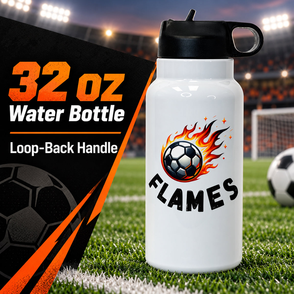 Hudson Valley Flames Personalized Team Drinkware