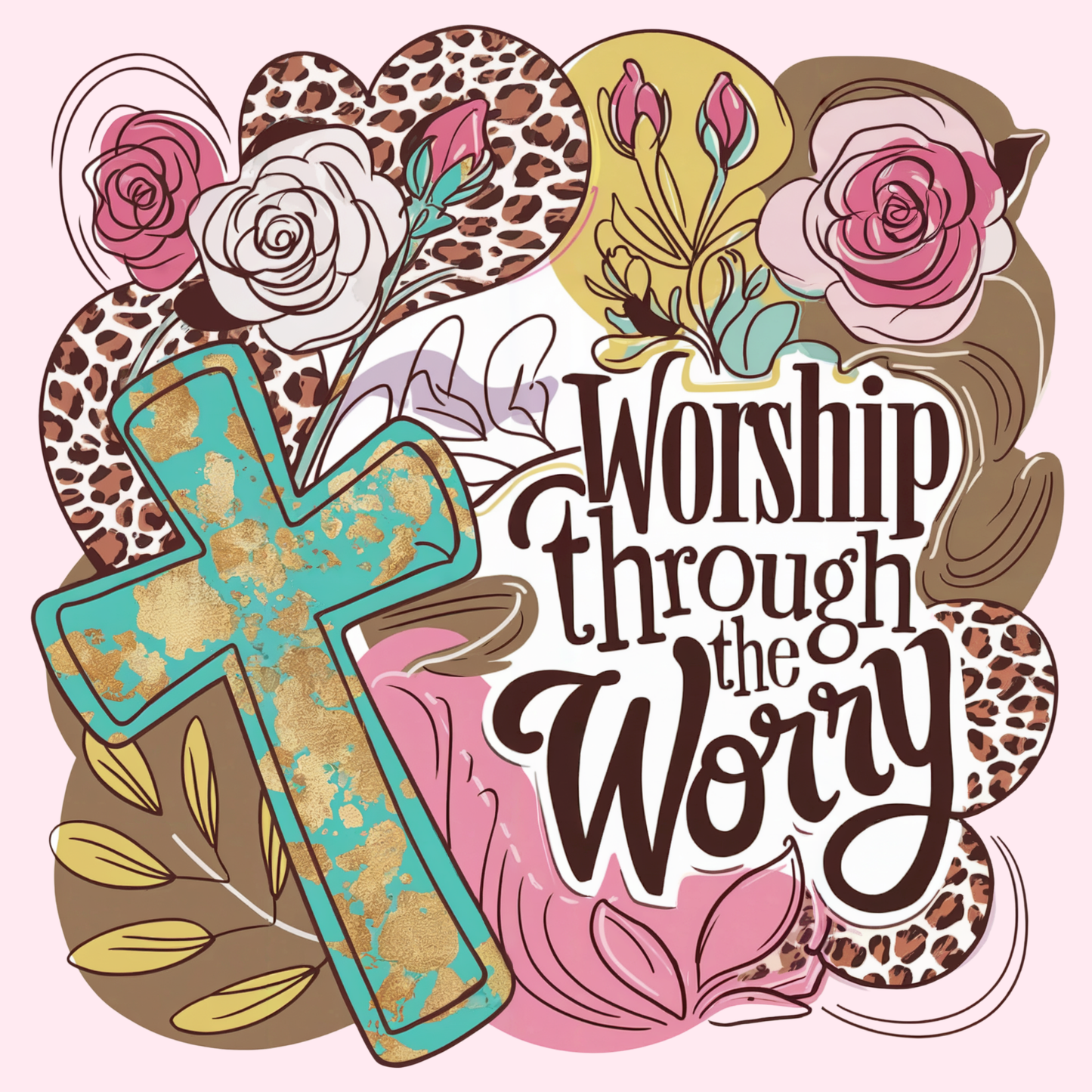 Design only-Worship Through The Worry