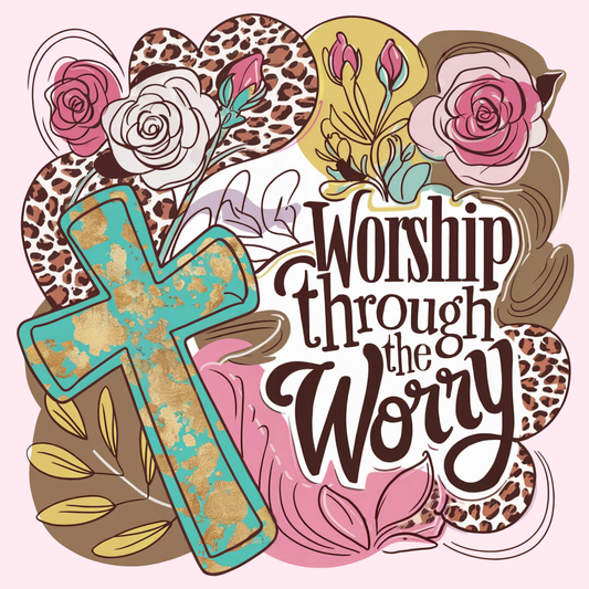 Design only-Worship Through The Worry