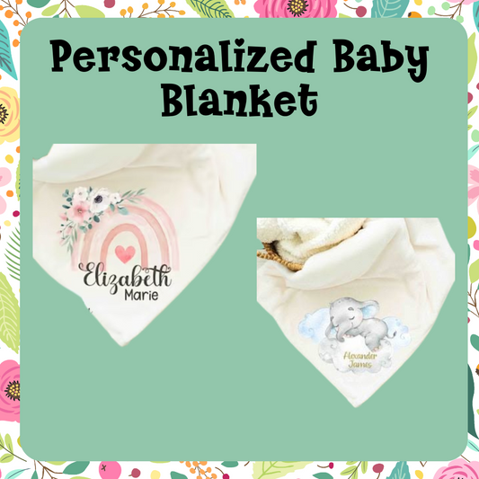Personalized Baby Blanket