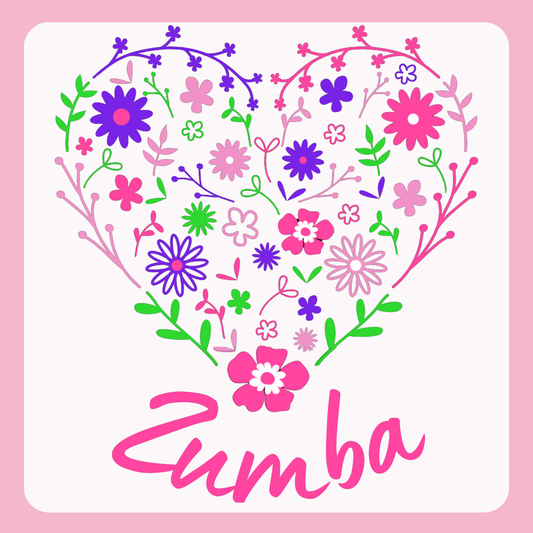 Design only-Zumba Heart