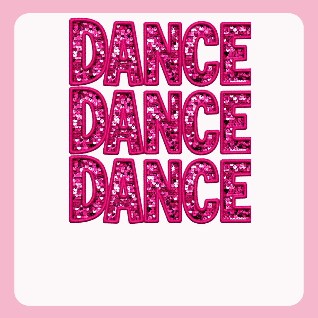 Design only-Pink Glitter Dancex3