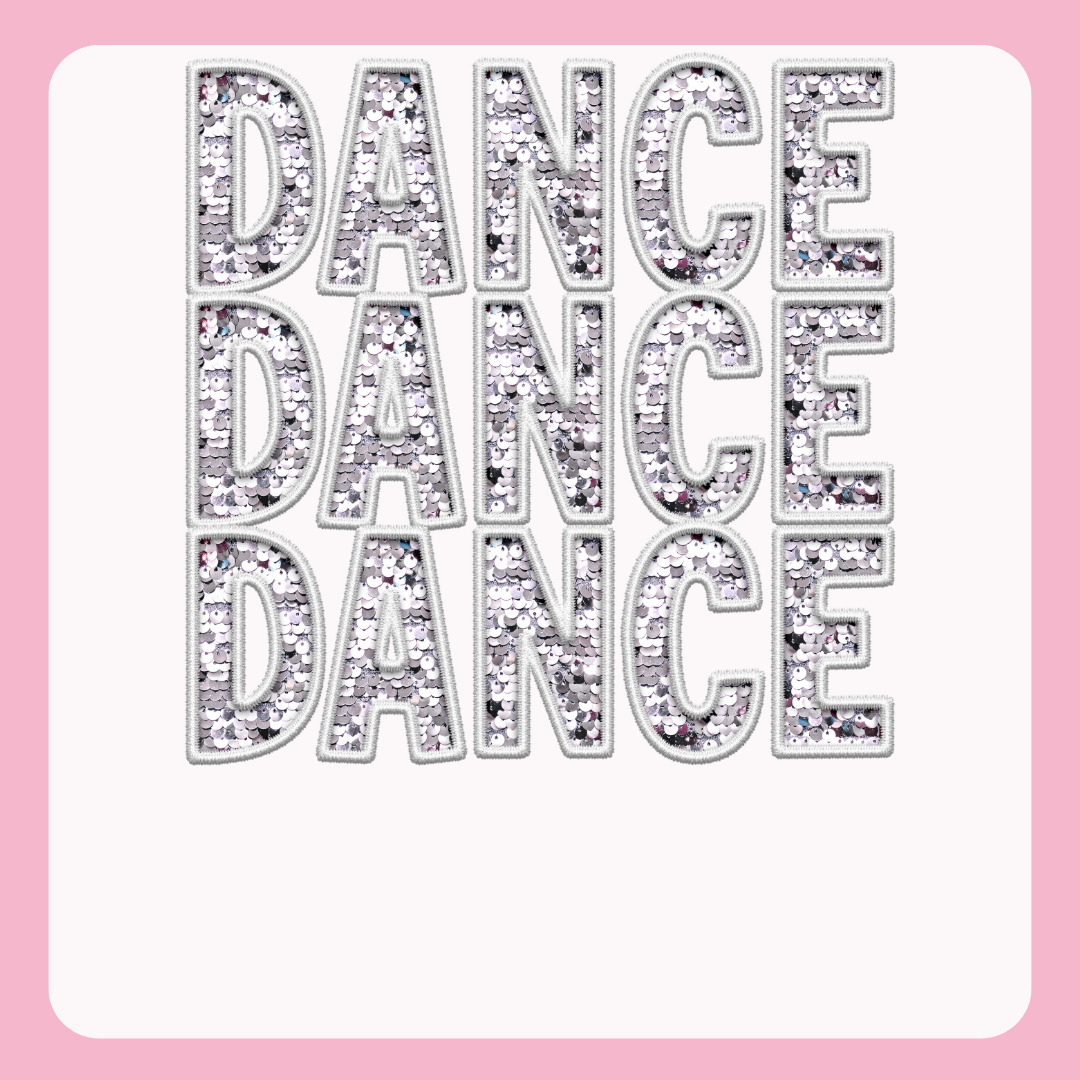Design only-Silver Glitter Dancex3
