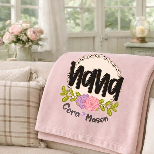 Personalized Design: Spring Name Floral (Choose your product) Mimi/Nana/Mom/Grandma, etc.