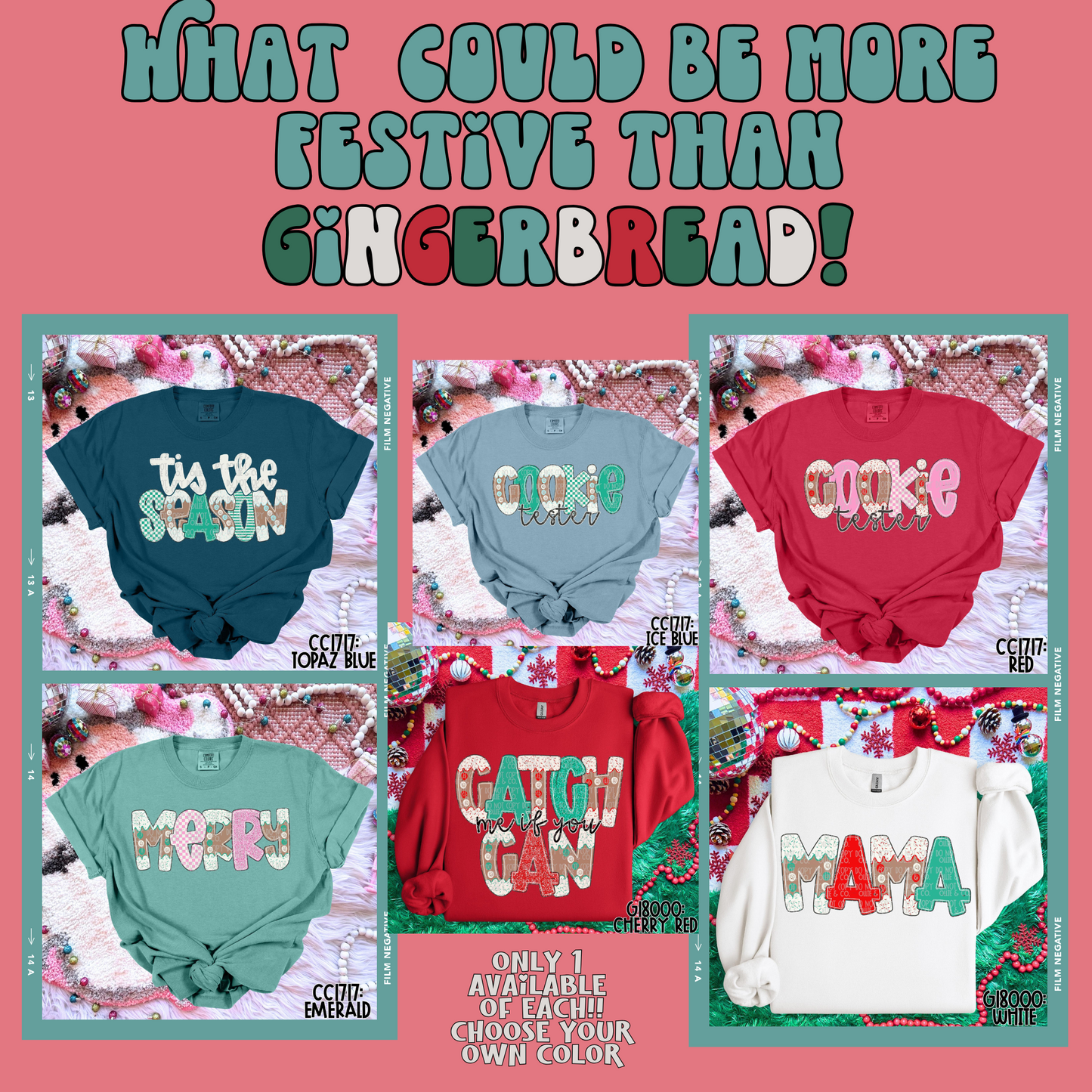 Gingerbread Holiday Apparel!