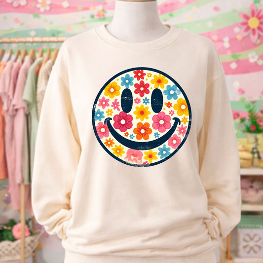 Groovy Smiley - TShirt, Tank or Hoodie
