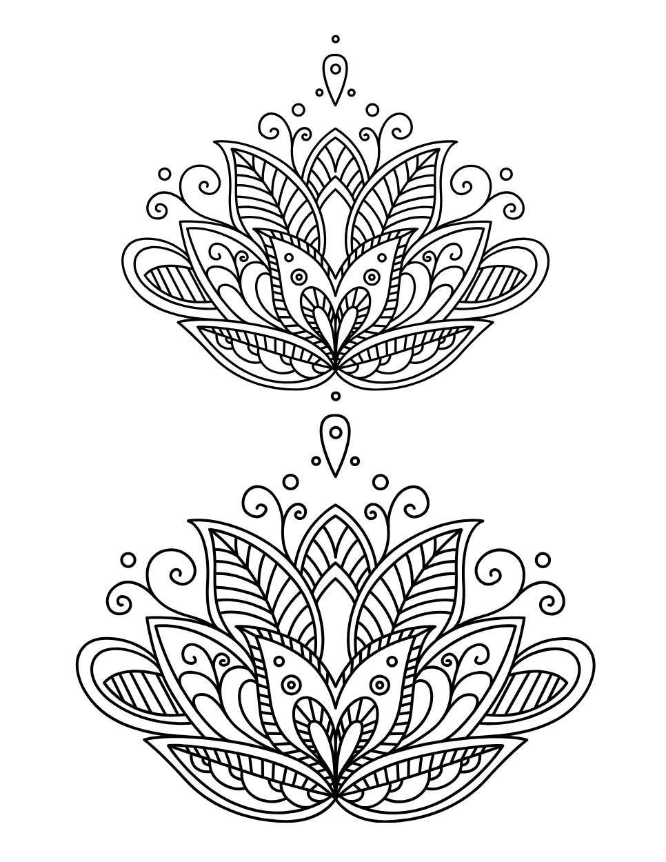 Mandala Coloring Pages
