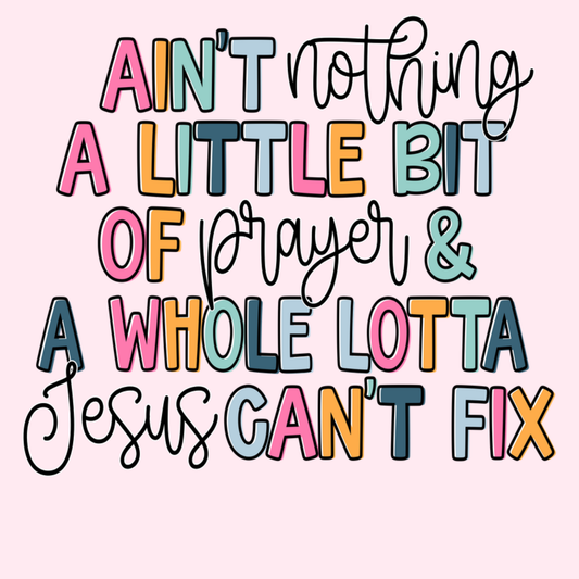 Design only- Prayer & Jesus