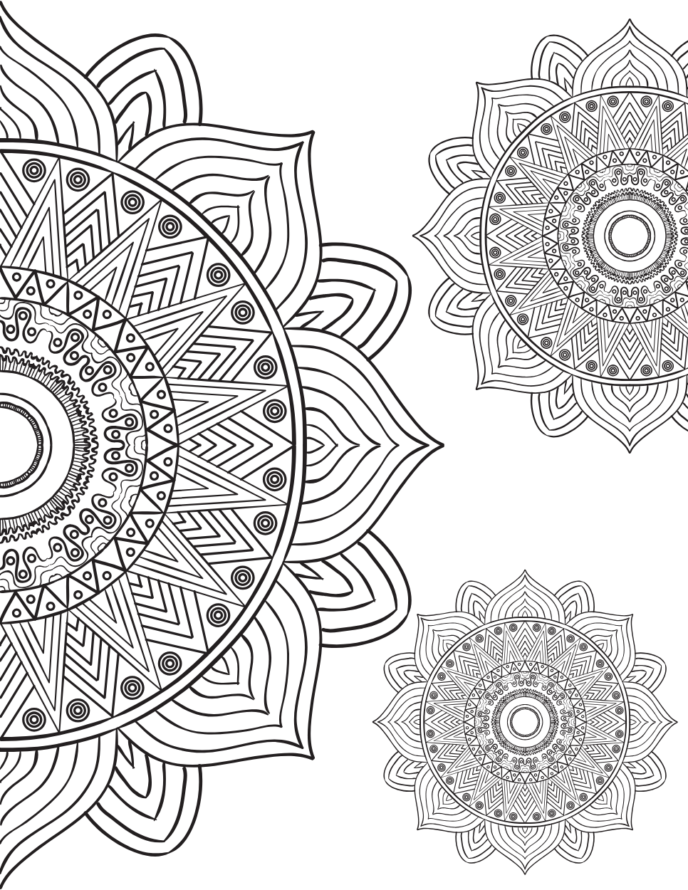 Mandala Coloring Pages