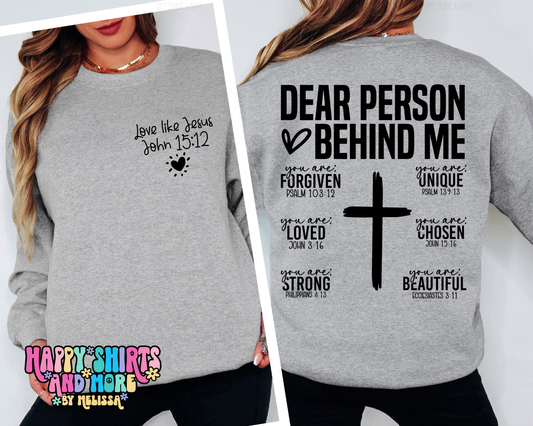 Love Like Jesus|Dear Person Behind Me
