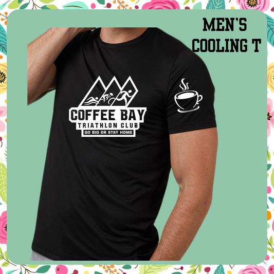 Coffee Bay Triathlon Club-Men's Cooling T-Shirt