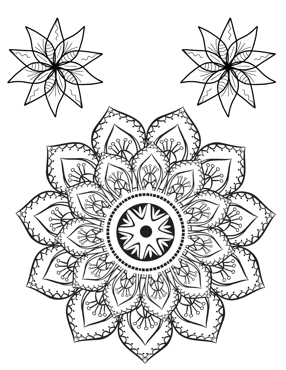 Mandala Coloring Pages