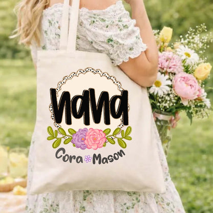 Personalized Design: Spring Name Floral (Choose your product) Mimi/Nana/Mom/Grandma, etc.