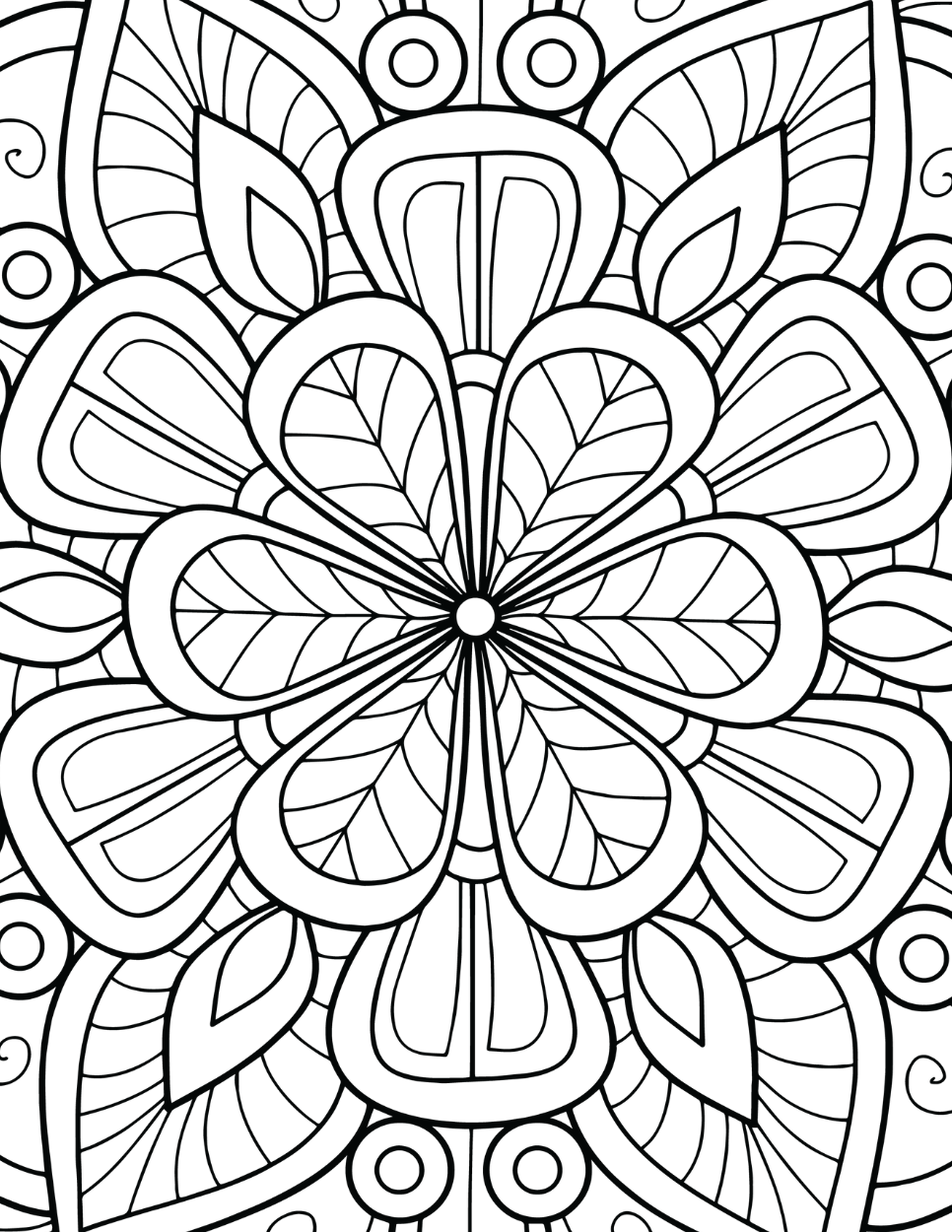Mandala Coloring Pages