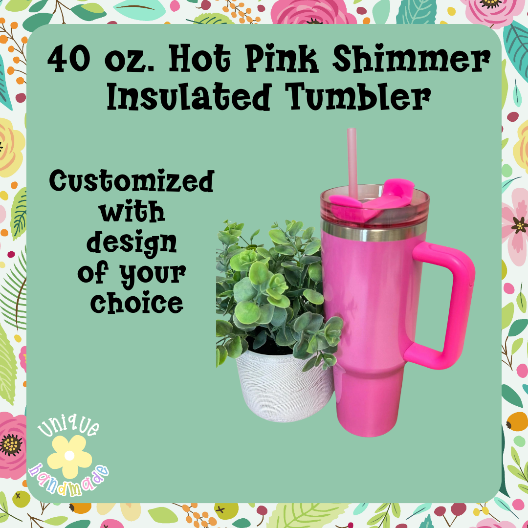 40 oz Wicked 2 For Good Tumbler – Choose your Design!