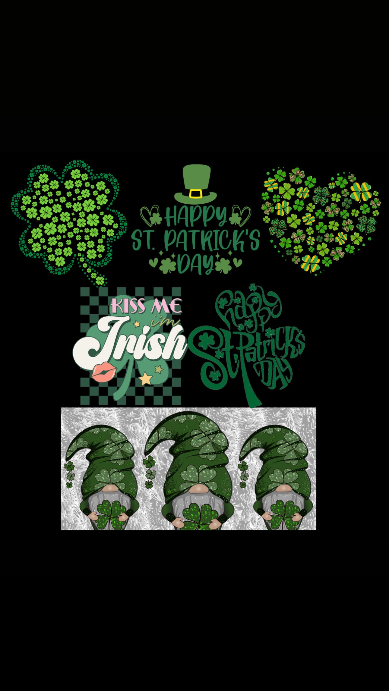 20 oz. Green glitter or shimmer tumbler