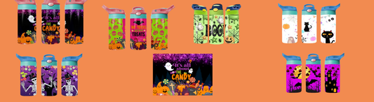 Kids Spooky Stainless Steel Water Bottle