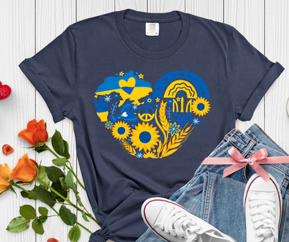 Peace for Ukraine tshirt or tank top