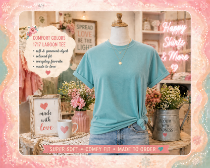 Our Most Loved Tees and Tank Tops- Choose your style and design!