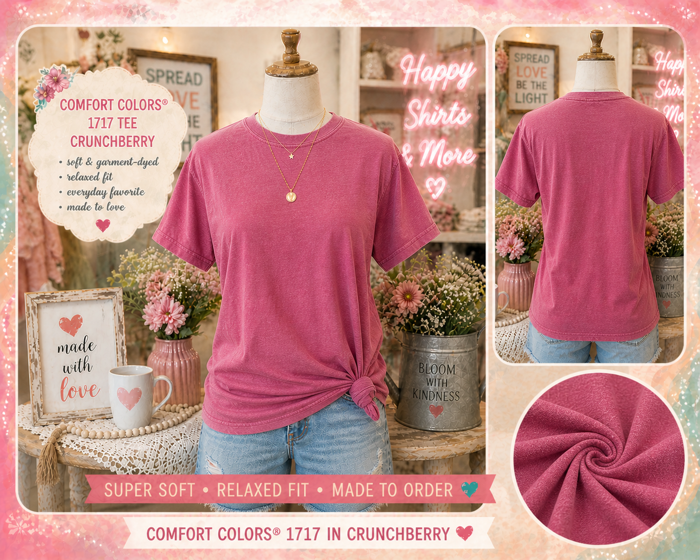 Our Most Loved Tees and Tank Tops- Choose your style and design!