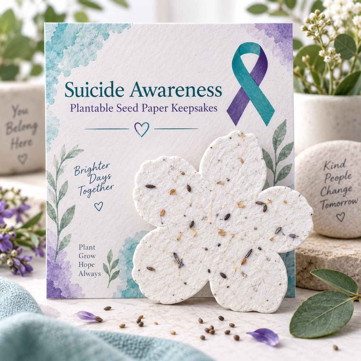 Awareness Event Seed Paper Keepsakes